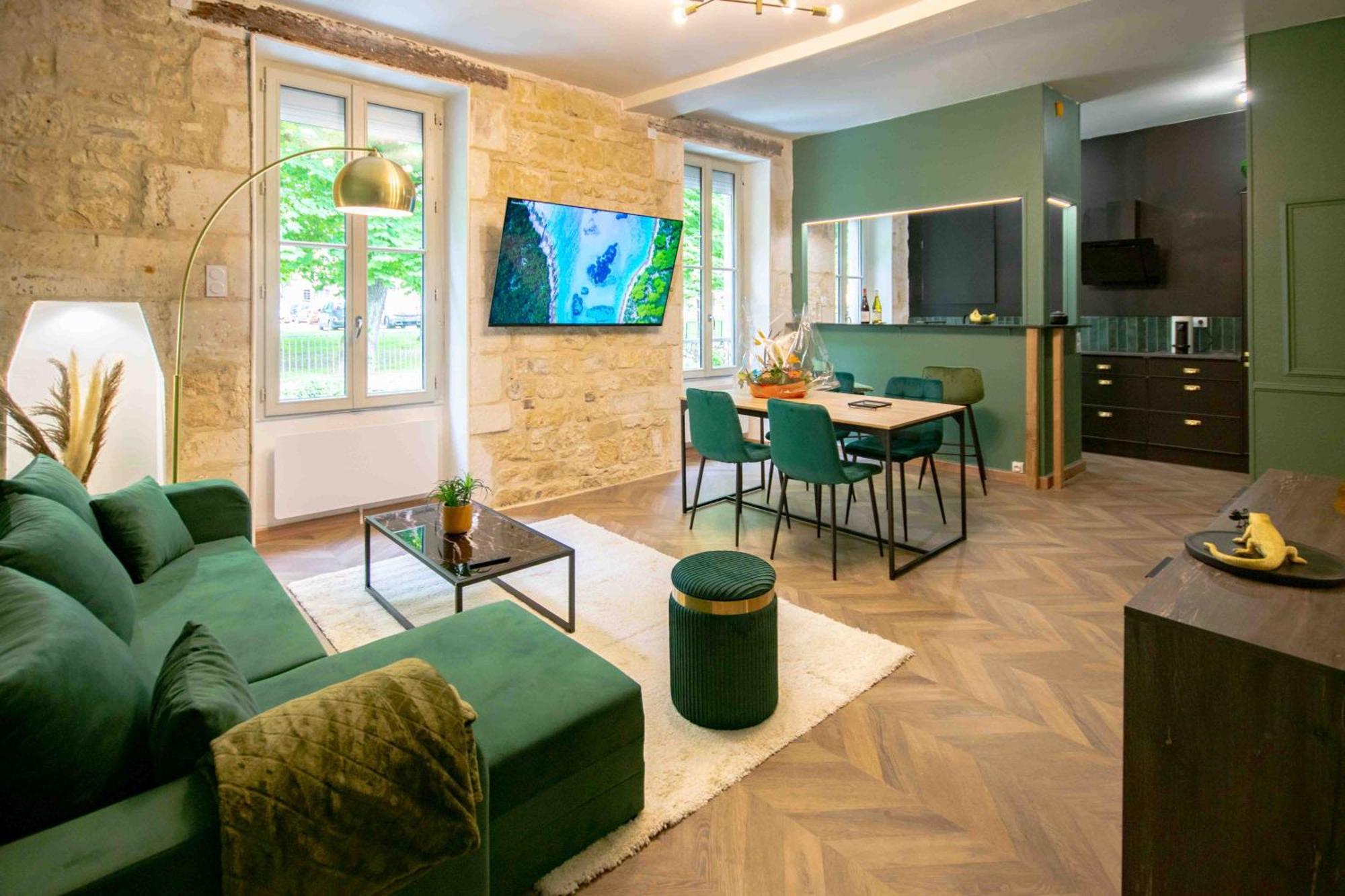 ### Charmant Appartement Avec Jacuzzi -Option- ### Fontenay-le-Comte Exteriör bild